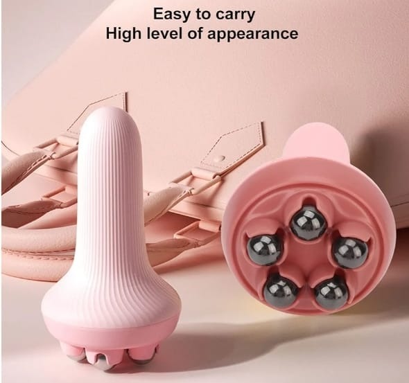 360 Roller Manual Massager | Handheld Massage Ball | Full Body Pain Relief | Neck, Back, Shoulder, Leg & Foot